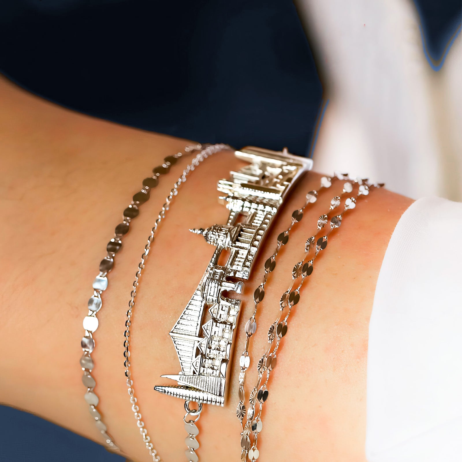 San Francisco Skyline Bracelet
