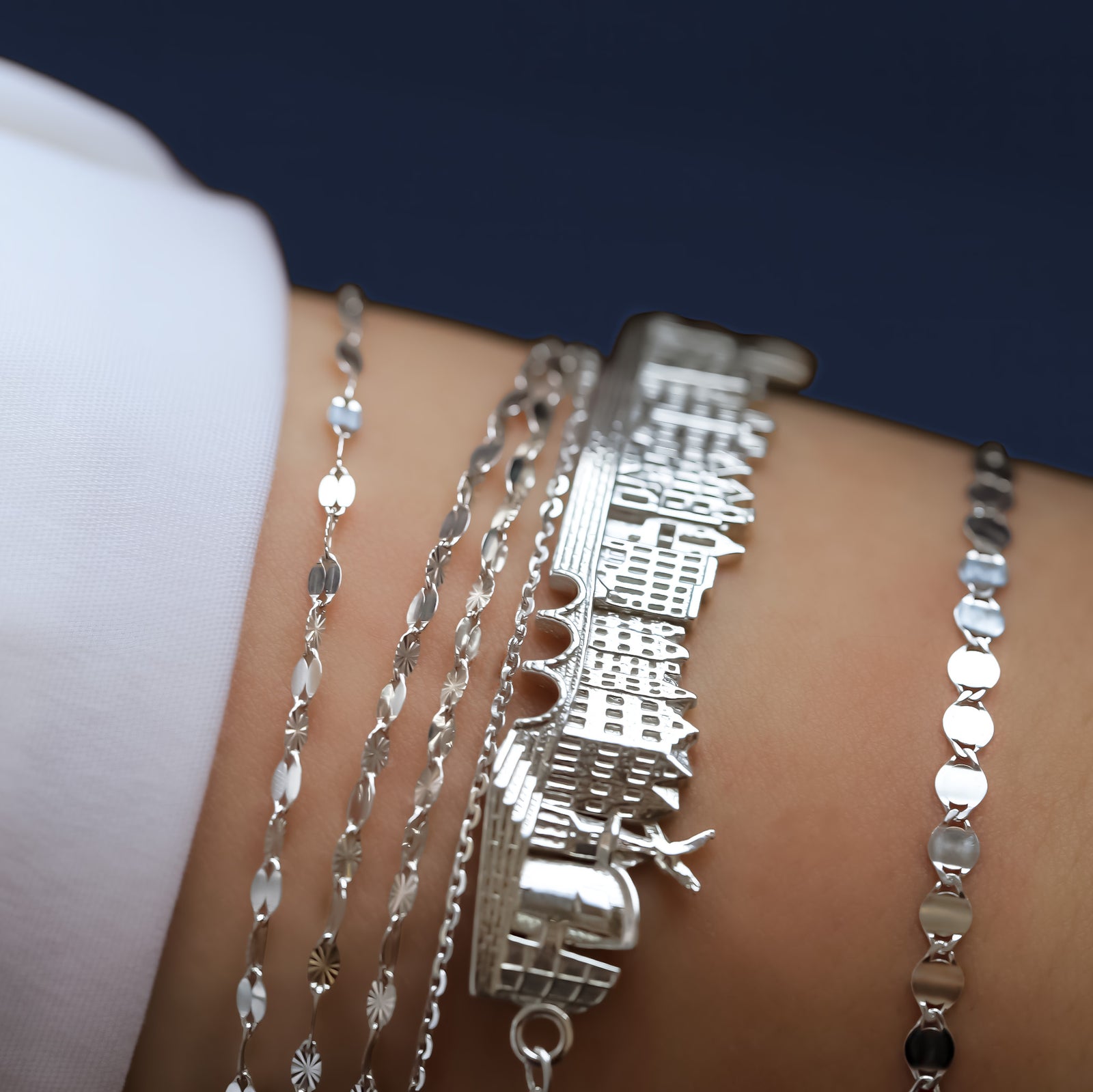 Amsterdam Skyline Bracelet