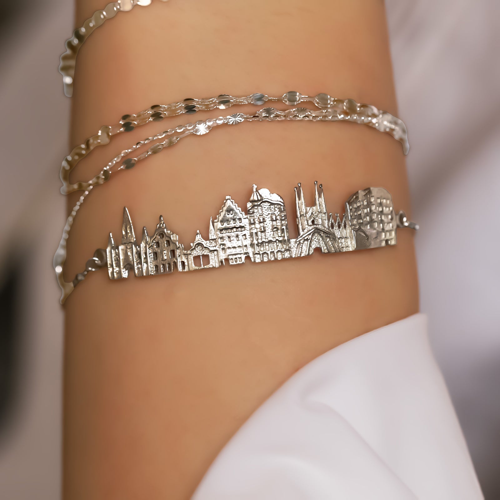 Barcelona Skyline Bracelet