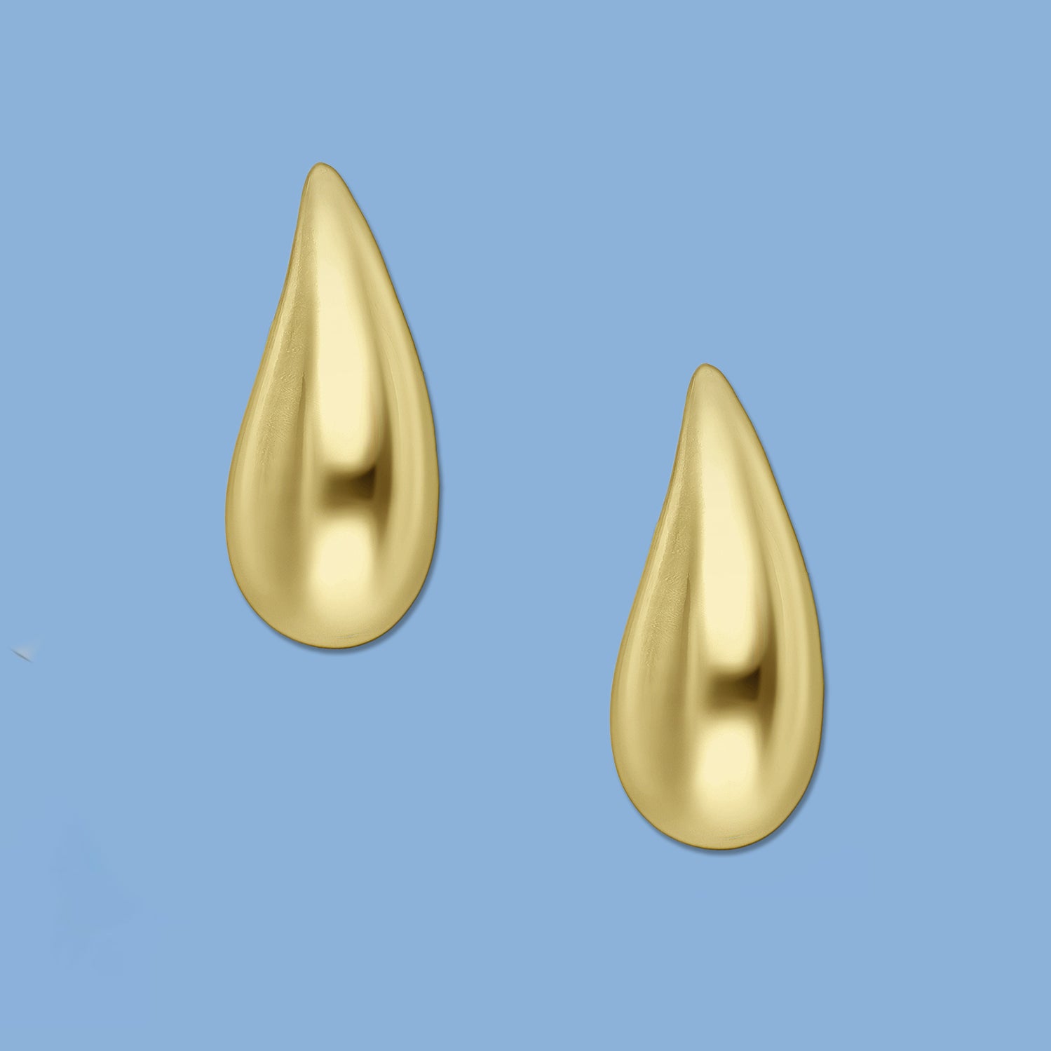 Droplet earrings, Stud Earrings, gold earrings