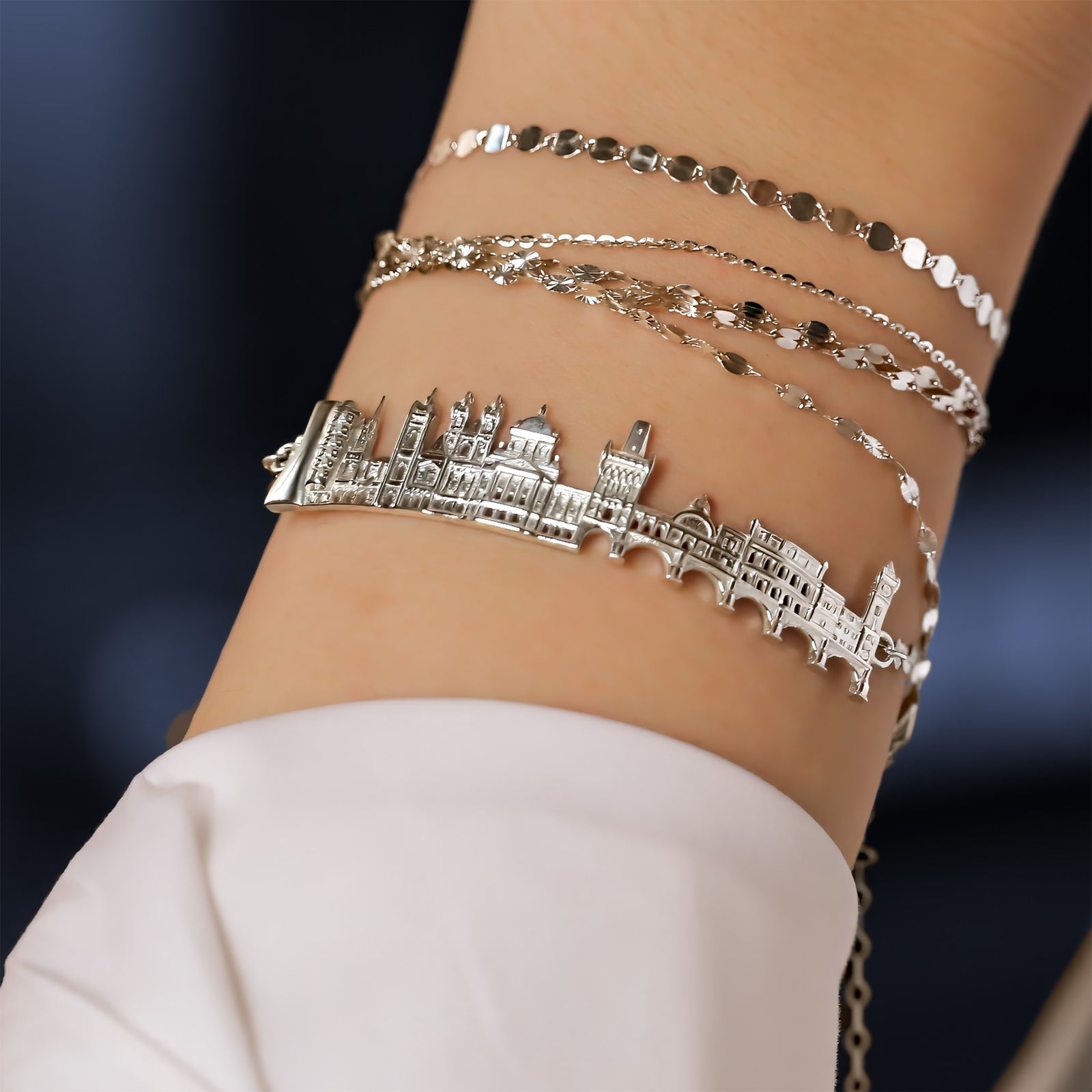 Prague Skyline Bracelet