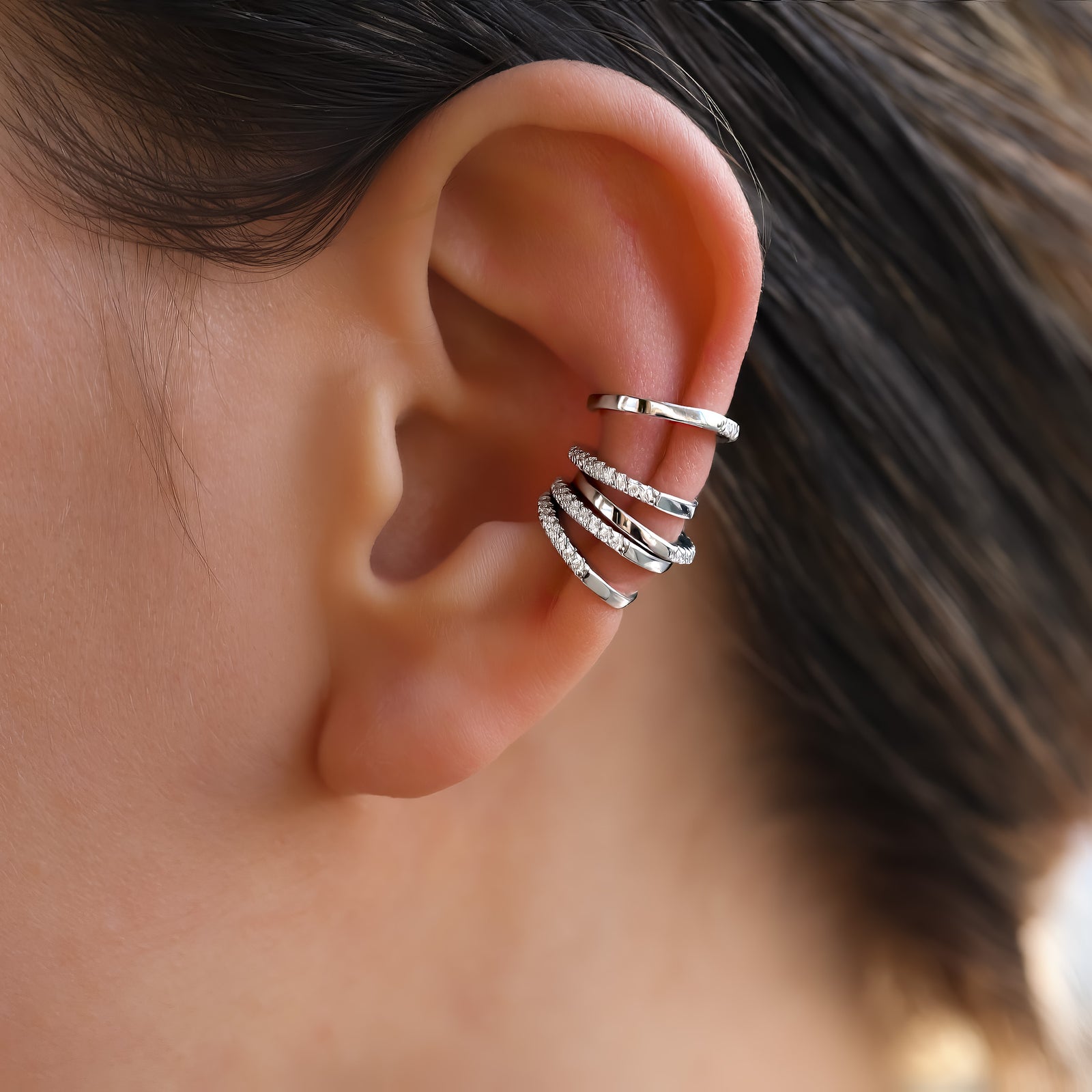 Crystal Ear Cuff