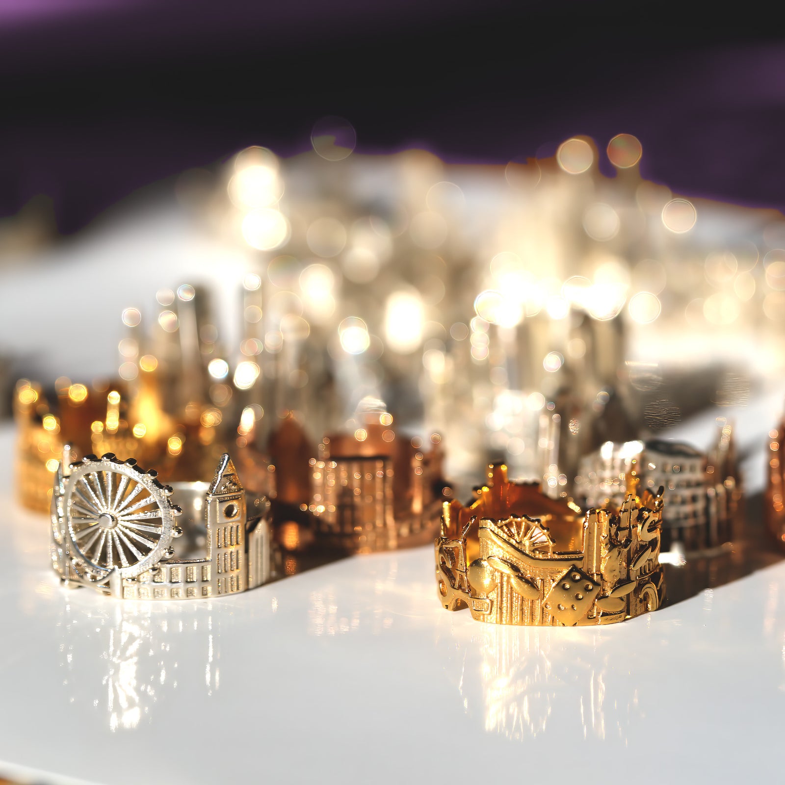 Las Vegas Skyline Ring ⠀