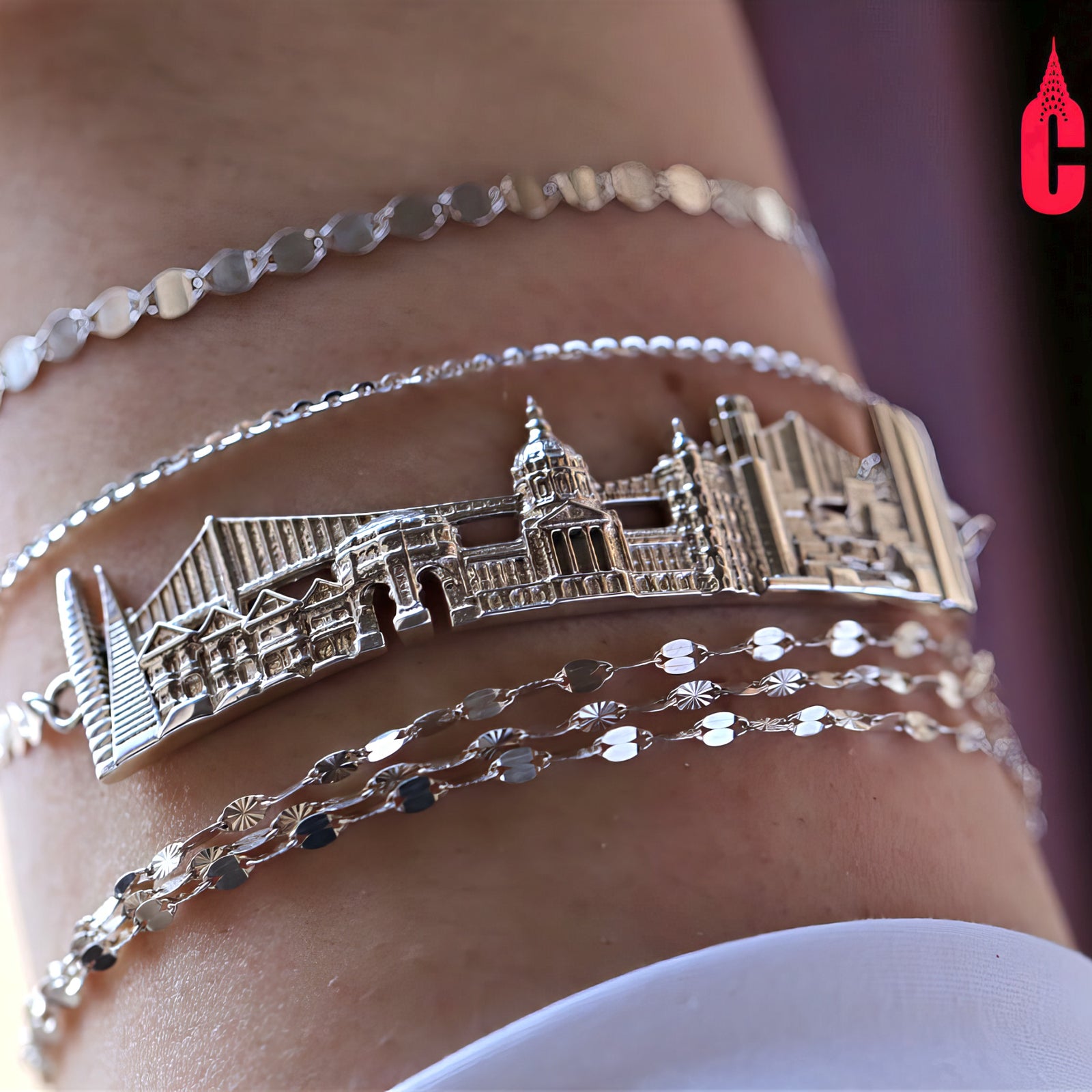 City Bracelet San Francisco in Sterling Silver