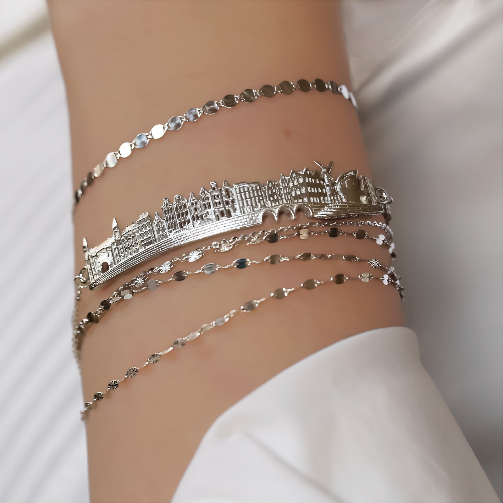 Amsterdam Skyline Bracelet