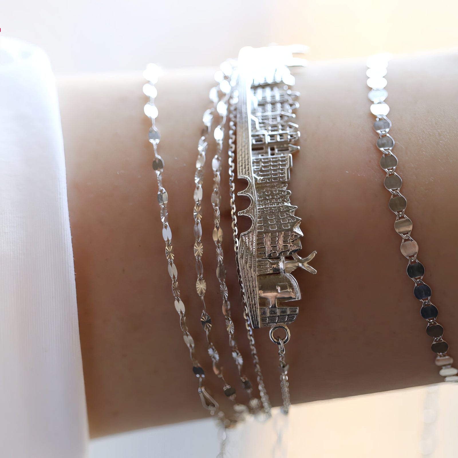City Bracelet Amsterdam in Sterling Silver