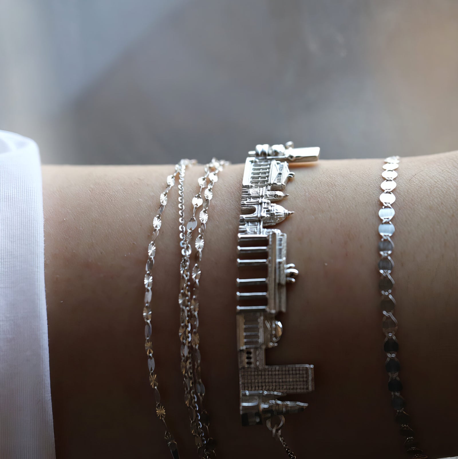 City Bracelet Berlin in Sterling Silver