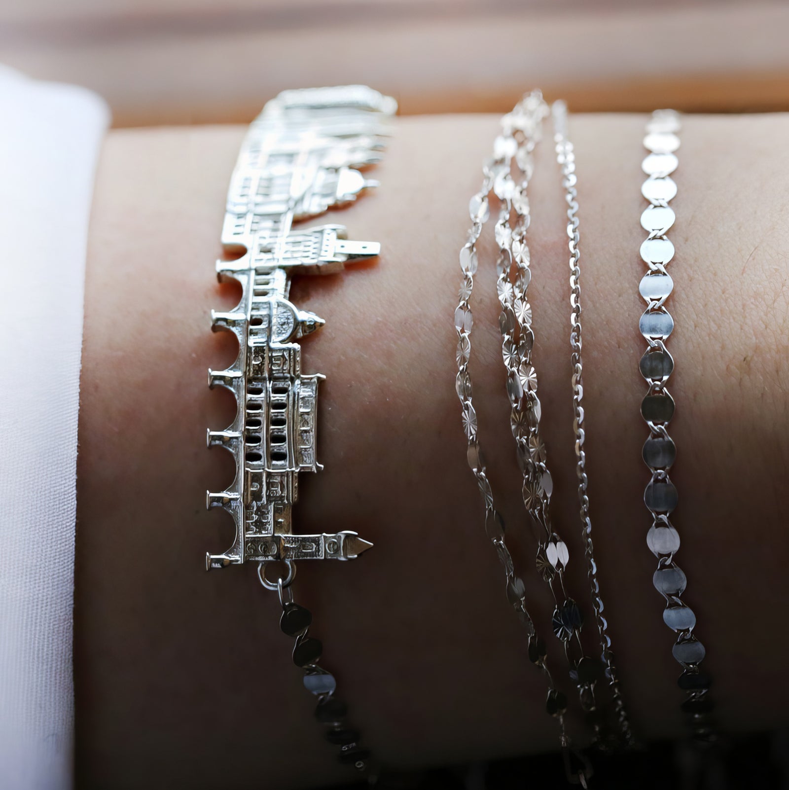 City Bracelet Prague in Sterling Silver