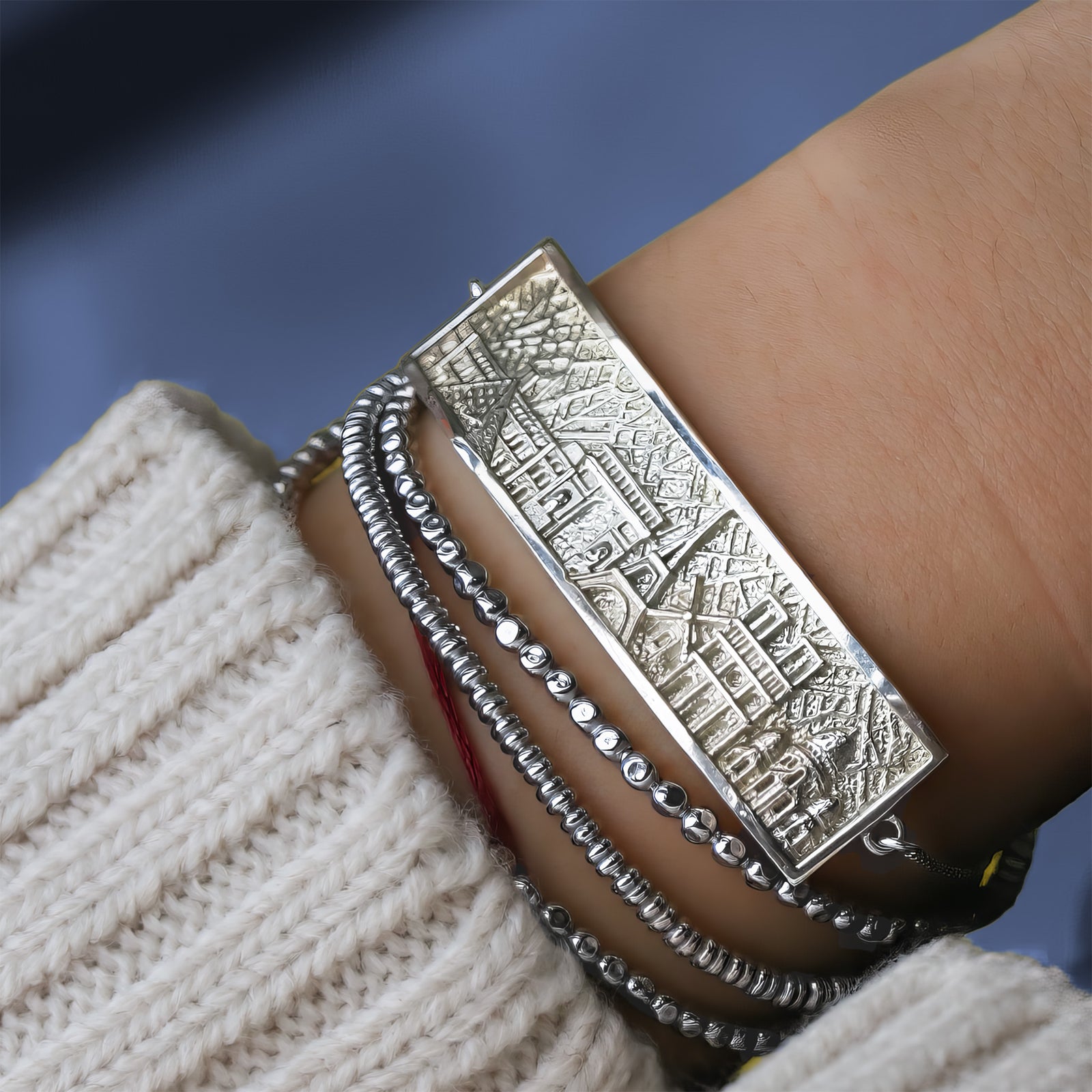 Paris "On the Map" Skyline Bracelet