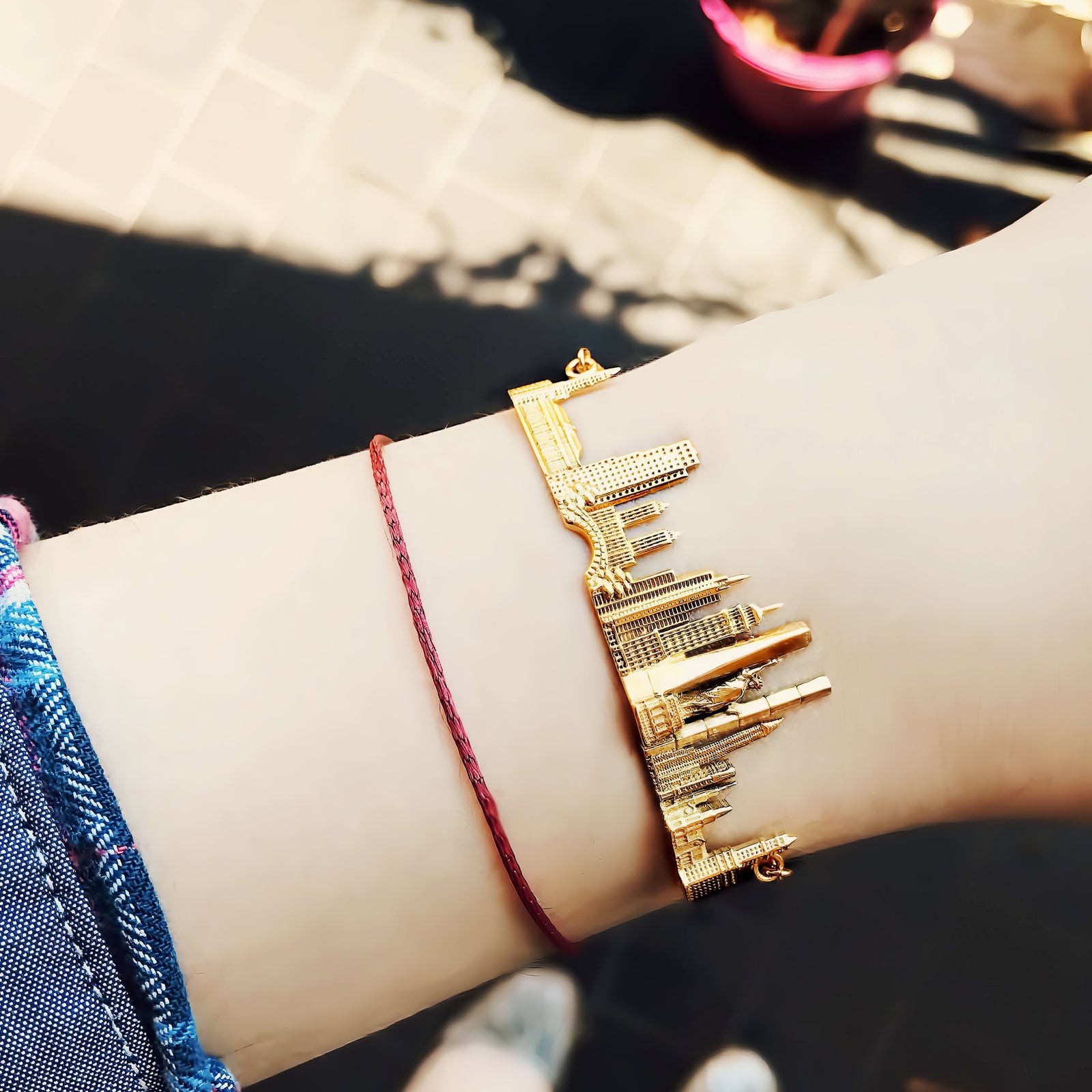 City Bracelet New York in Sterling Silver