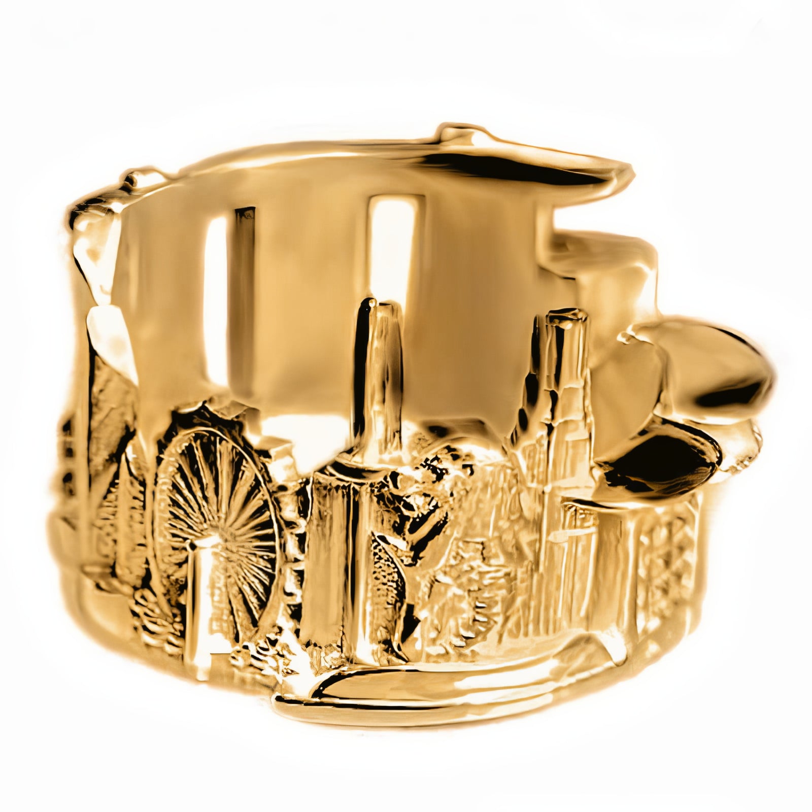 Cityscape Ring Singapore in Sterling Silver