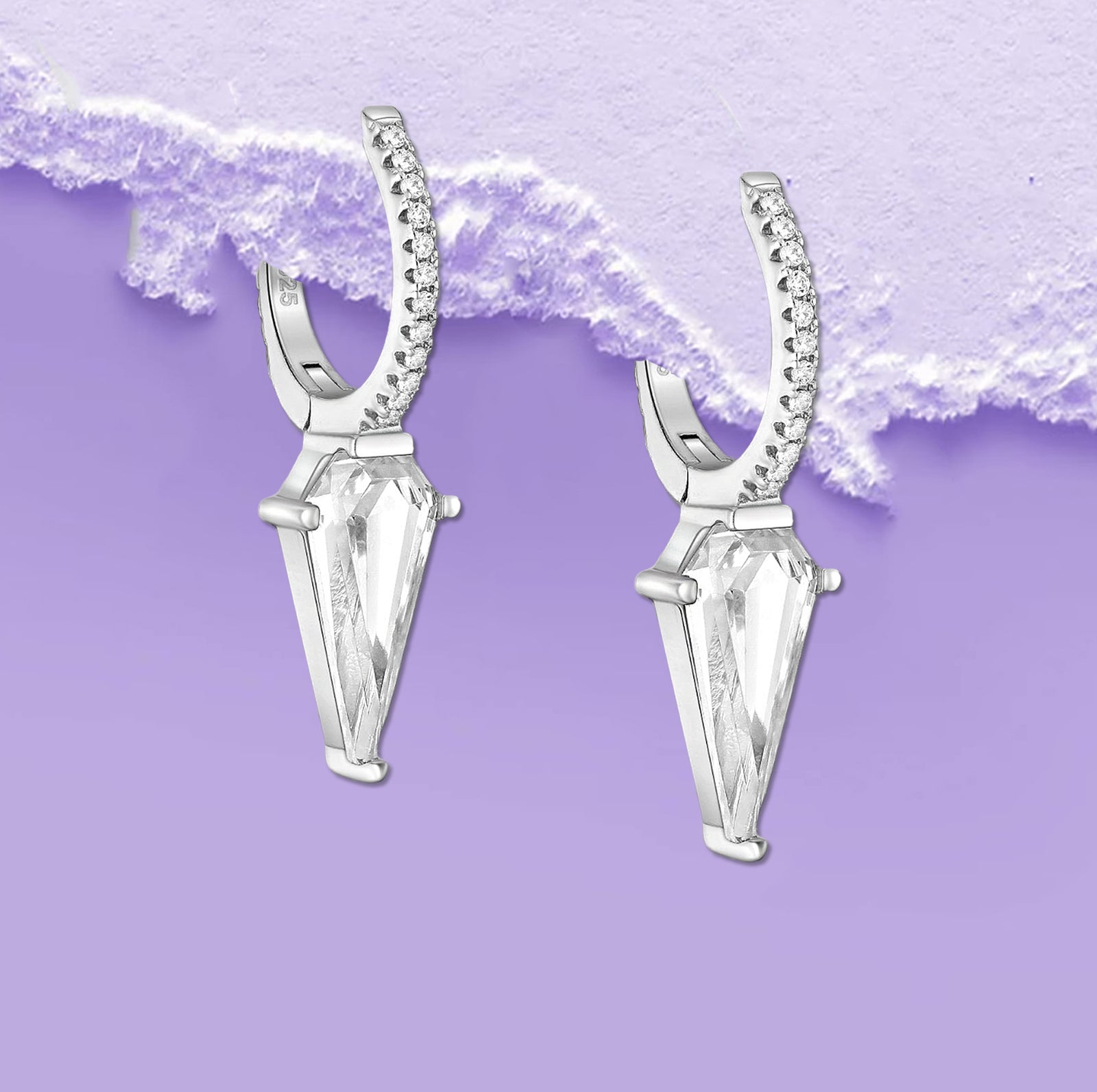 Spike earrings, Hoop Earrings