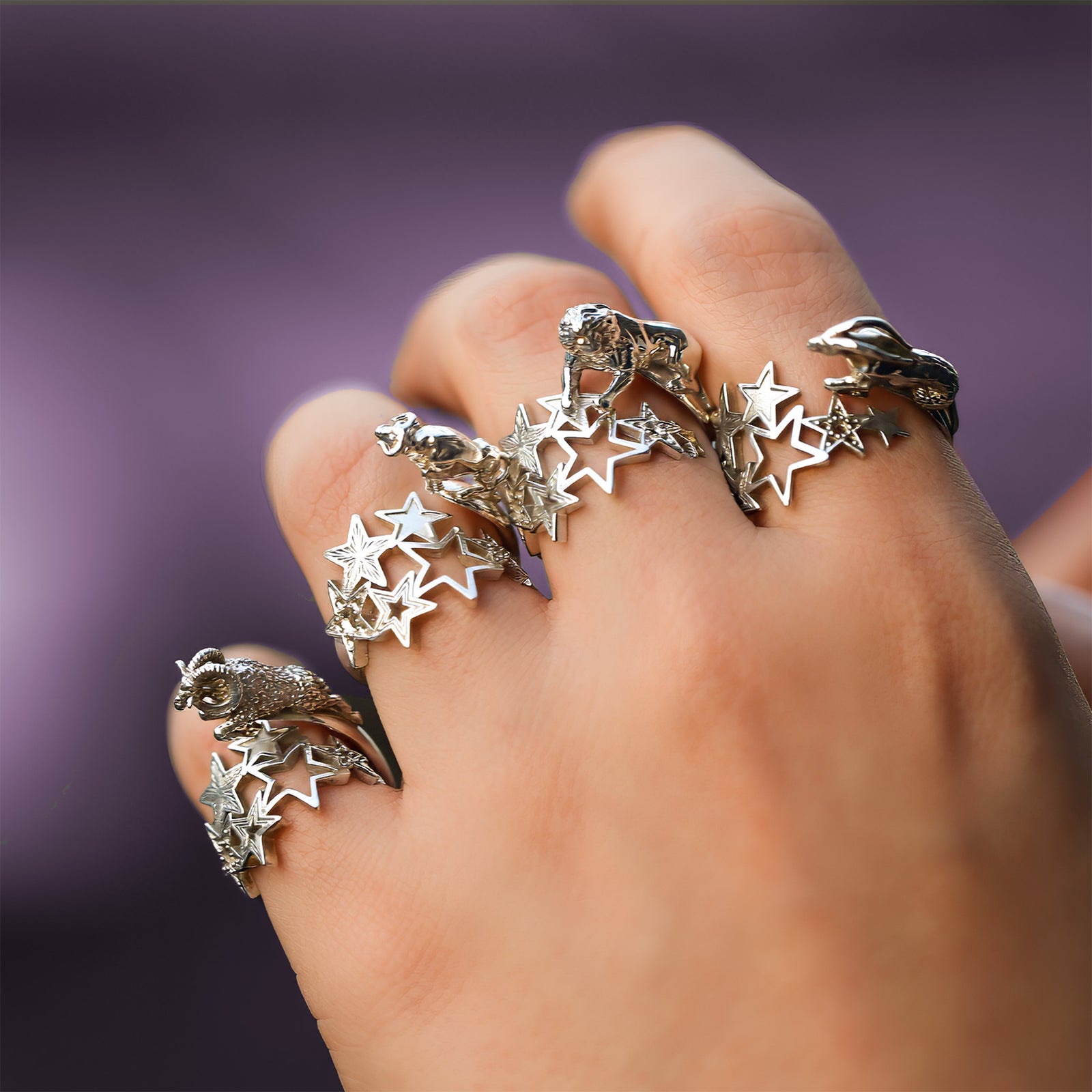 Leo Zodiac Ring