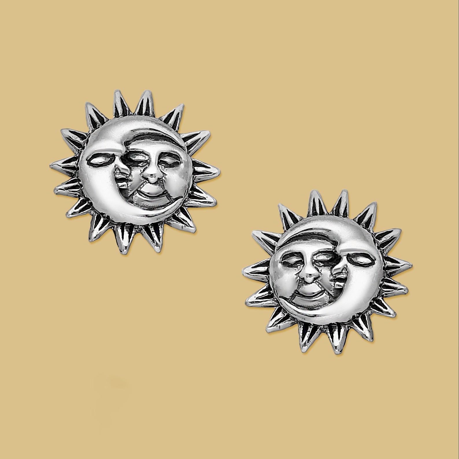Moon Sun Earrings