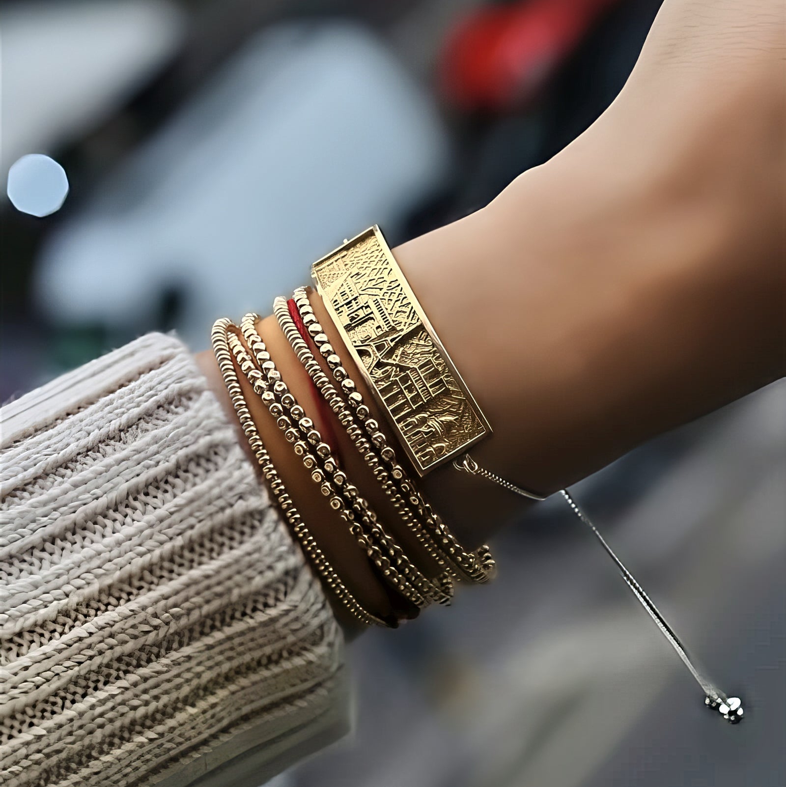 Paris "On the Map" City Bracelet