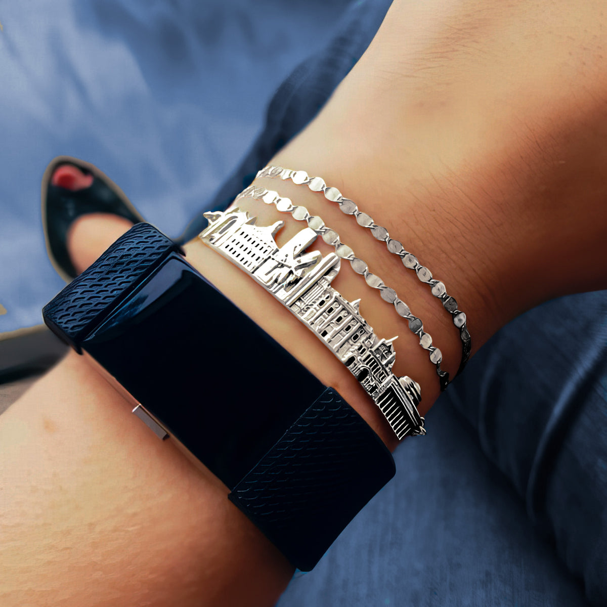 Boston Skyline Bracelet