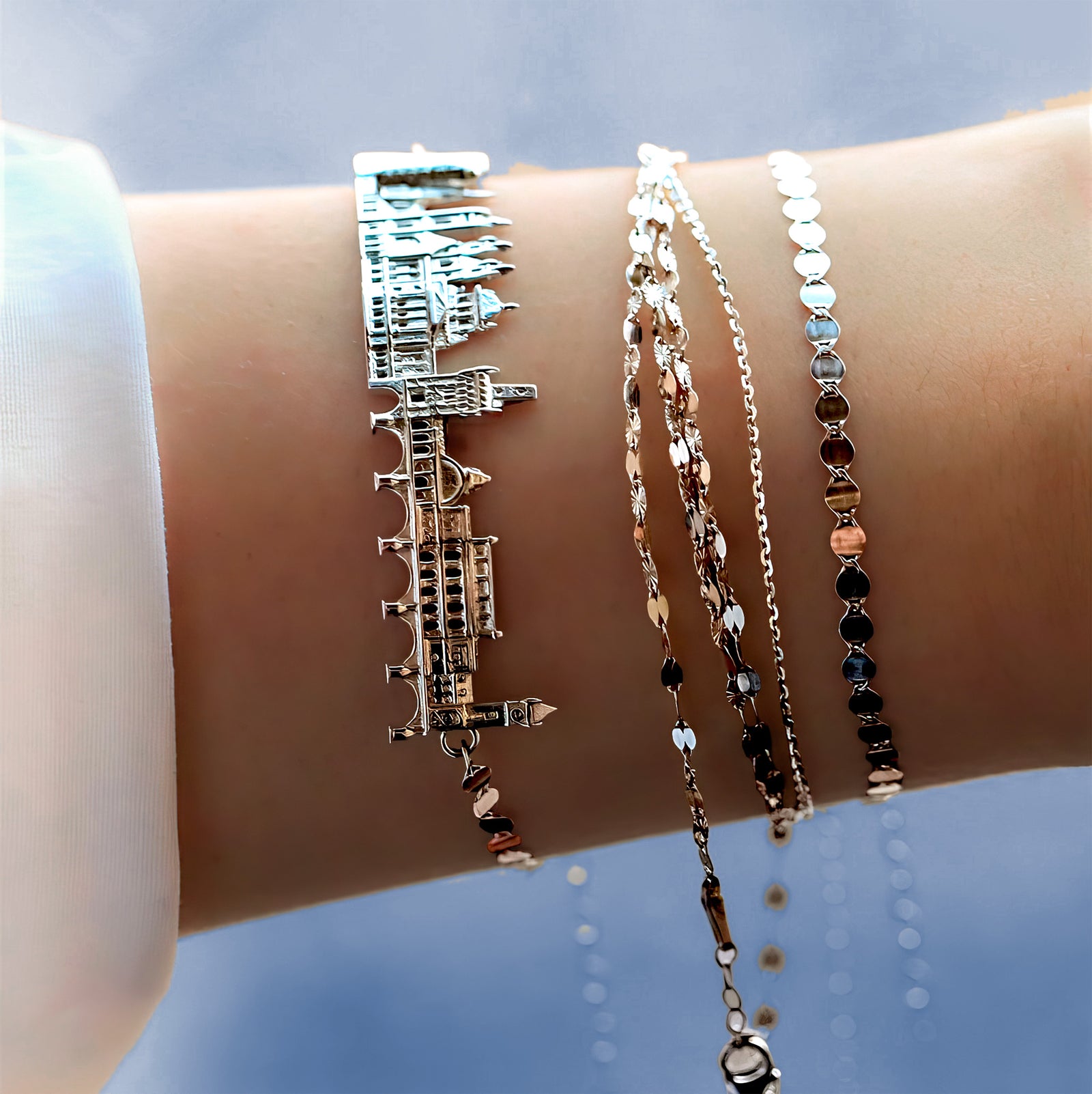 Prague Skyline Bracelet