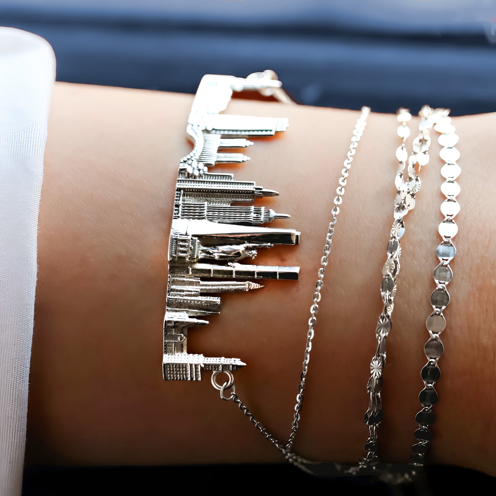 New York Skyline Bracelet