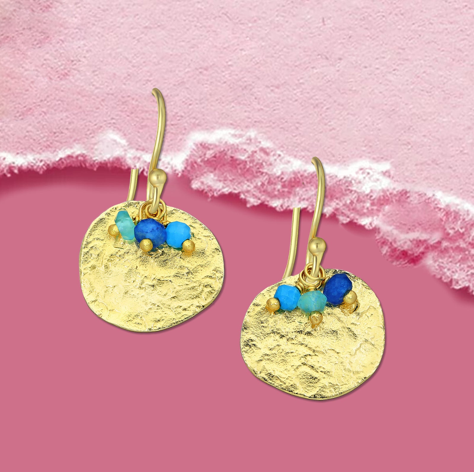 handmade earrings, boho 