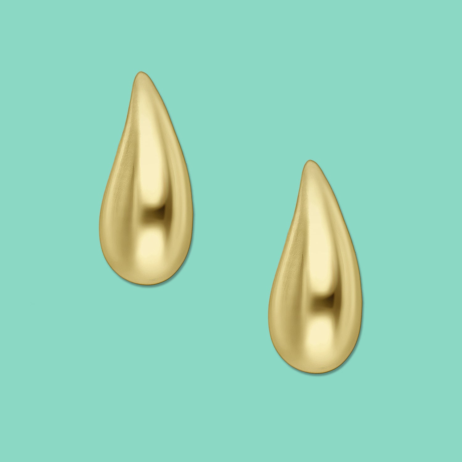  Droplet earrings, Stud Earrings