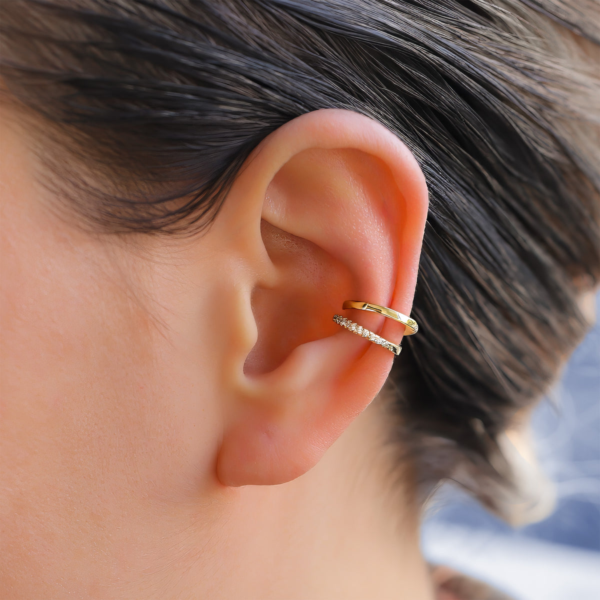 Crystal Ear Cuff