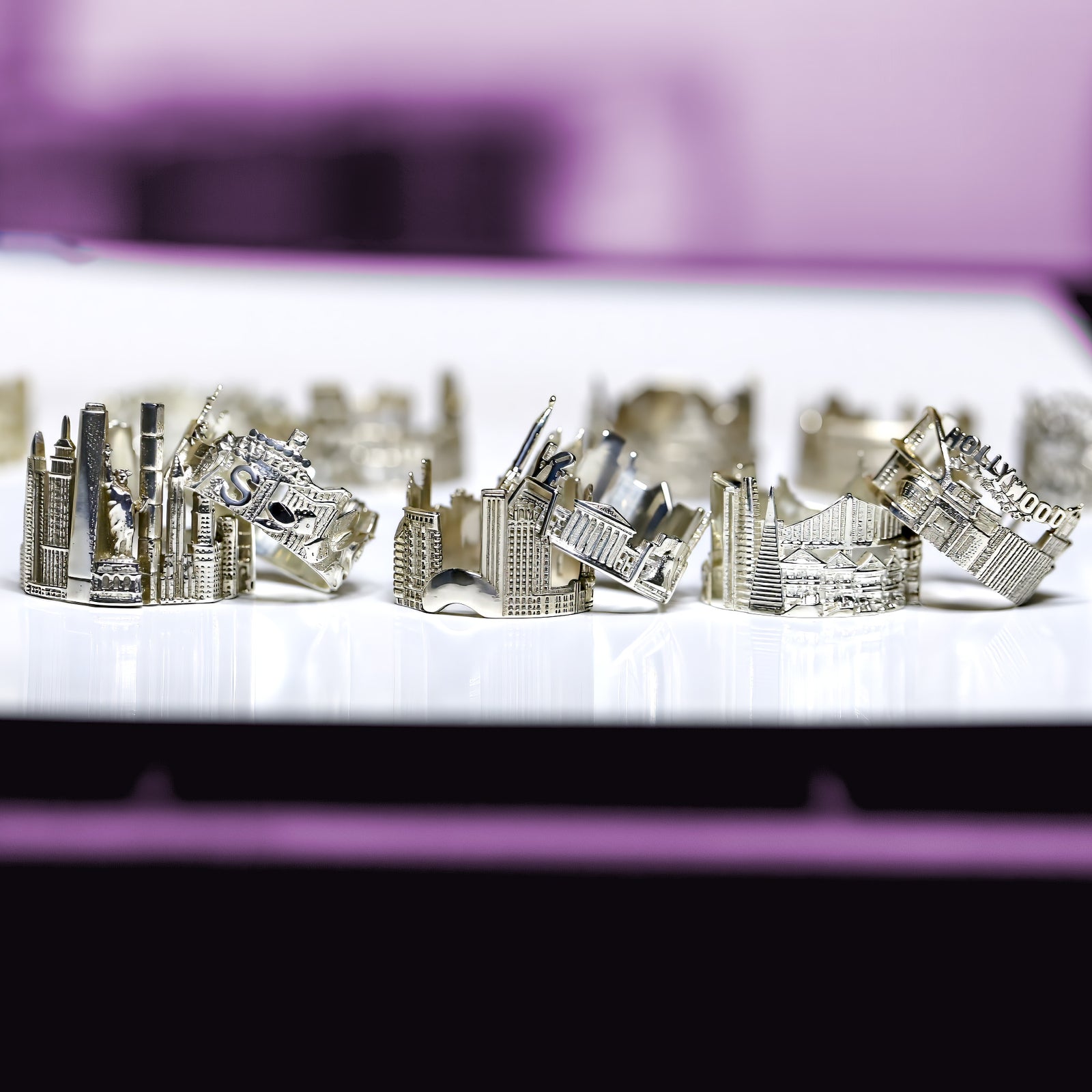 Las Vegas Skyline Ring ⠀