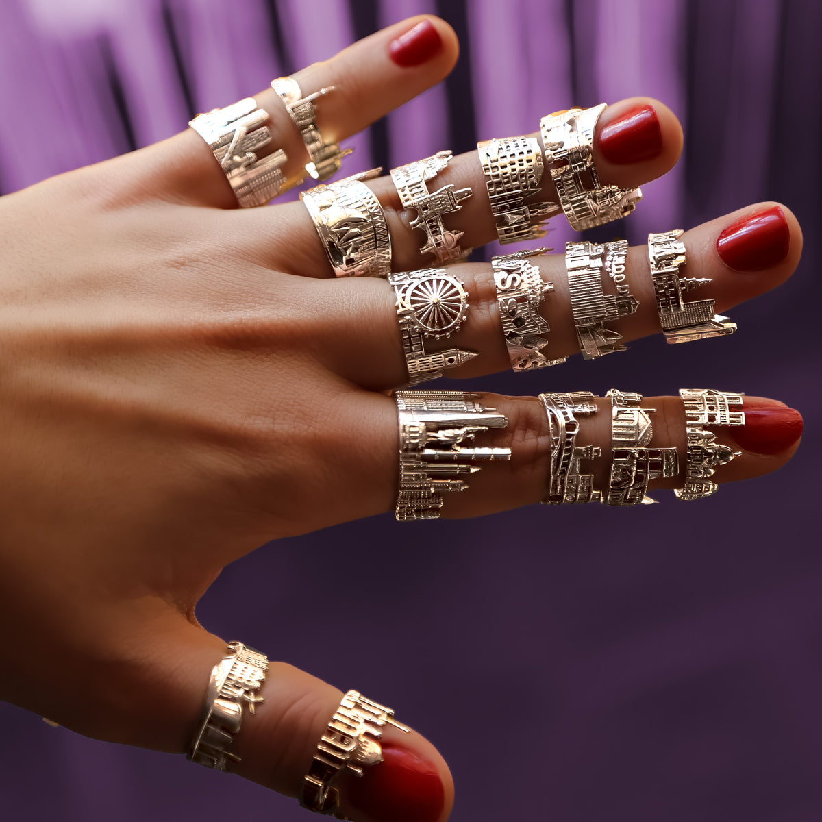 Paris Skyline Ring