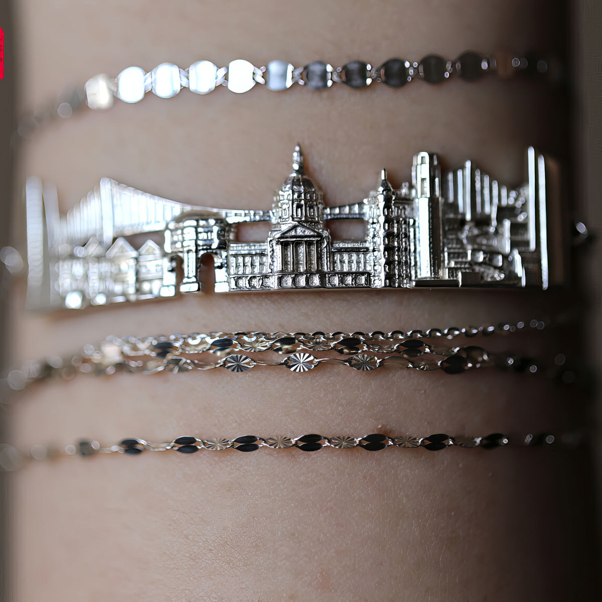 City Bracelet San Francisco in Sterling Silver