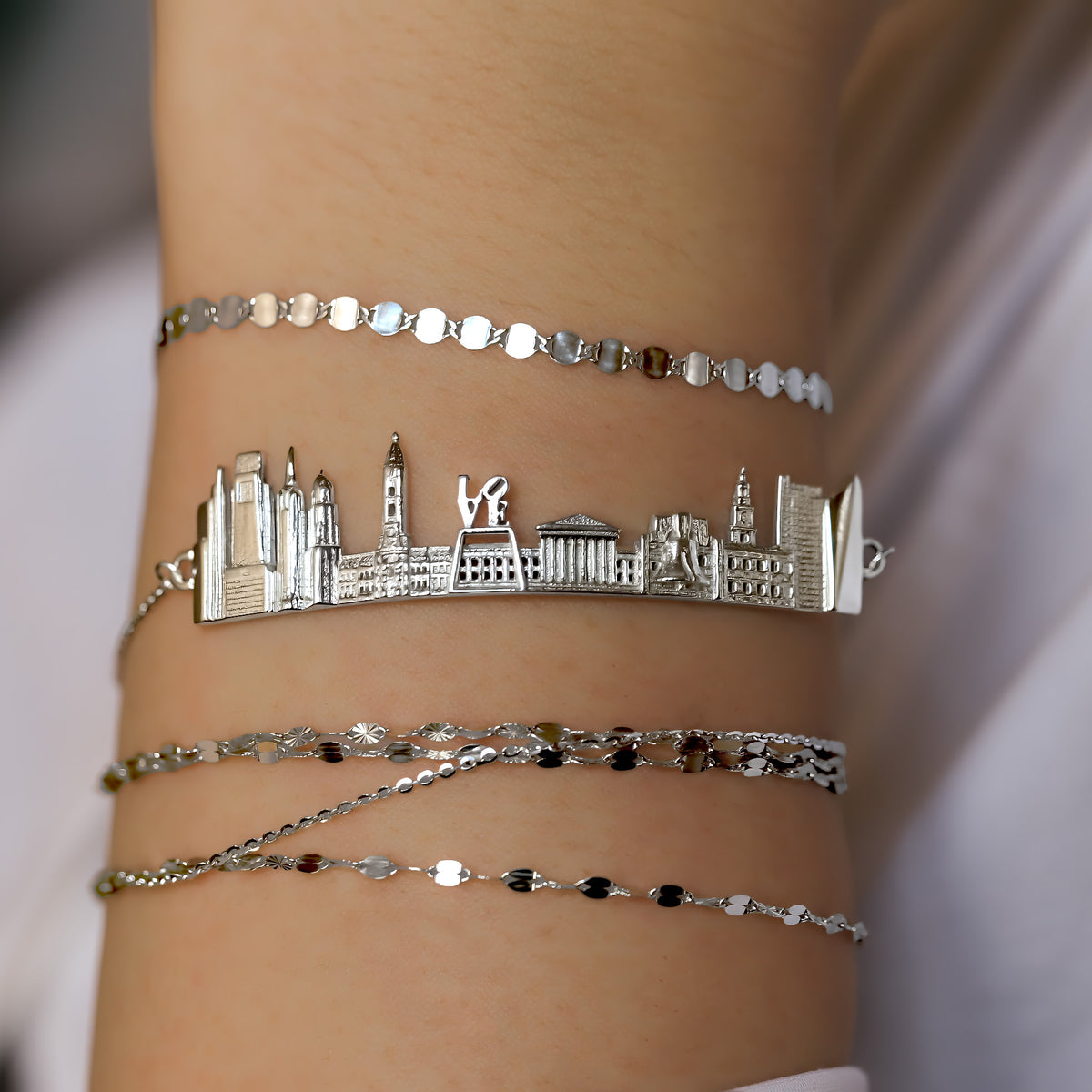 Philadelphia Skyline Bracelet