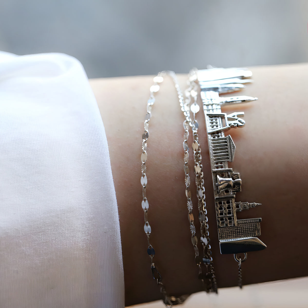 City Bracelet Philadelphia in Sterling Silver