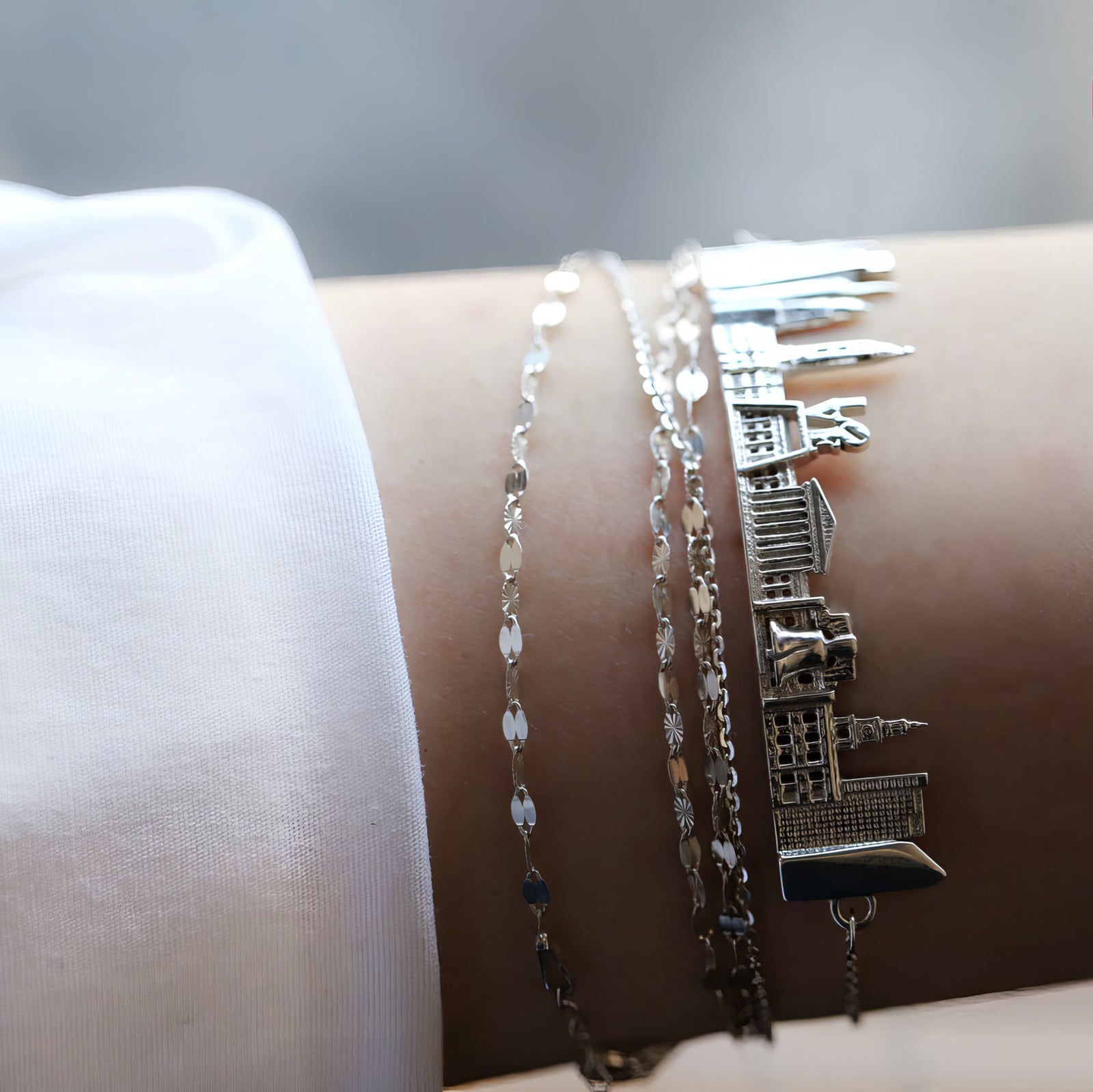 City Bracelet Philadelphia in Sterling Silver