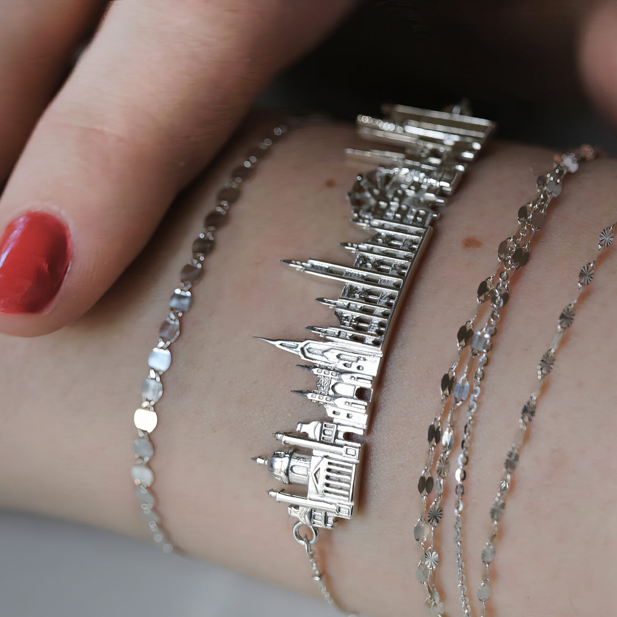 City Bracelet Vienna in Sterling Silver