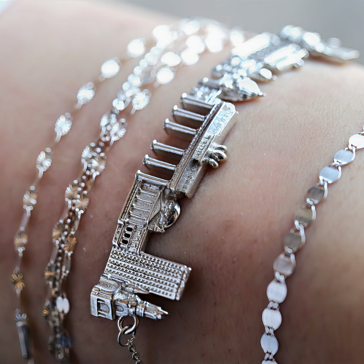 City Bracelet Berlin in Sterling Silver