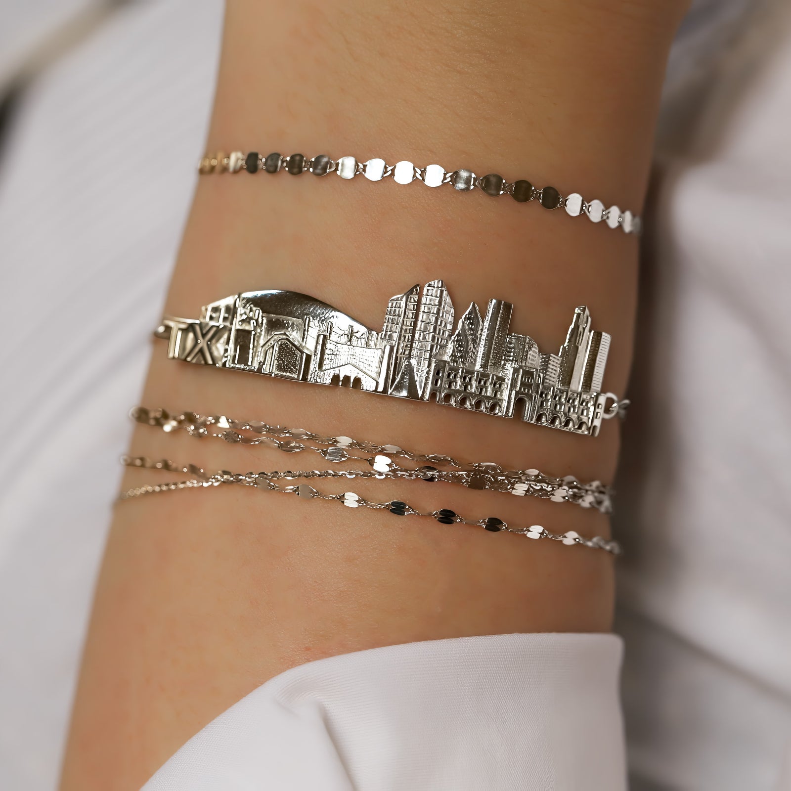 Houston Skyline Bracelet