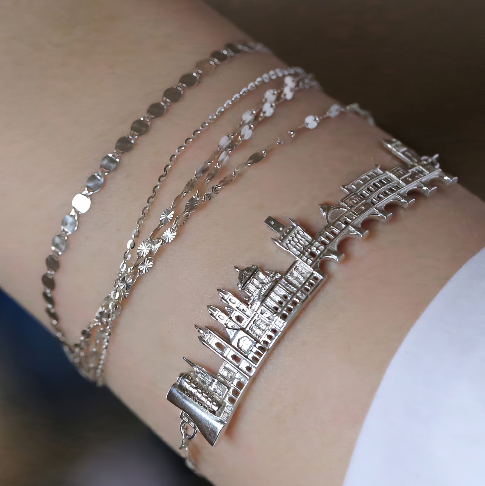 City Bracelet Prague in Sterling Silver