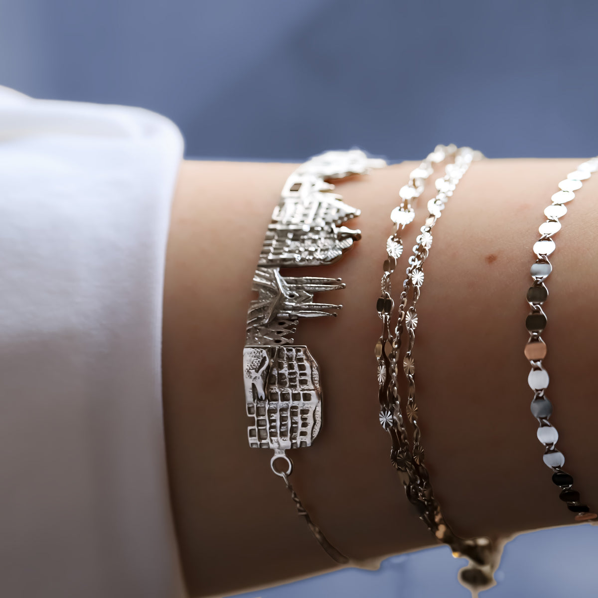 Barcelona Skyline Bracelet