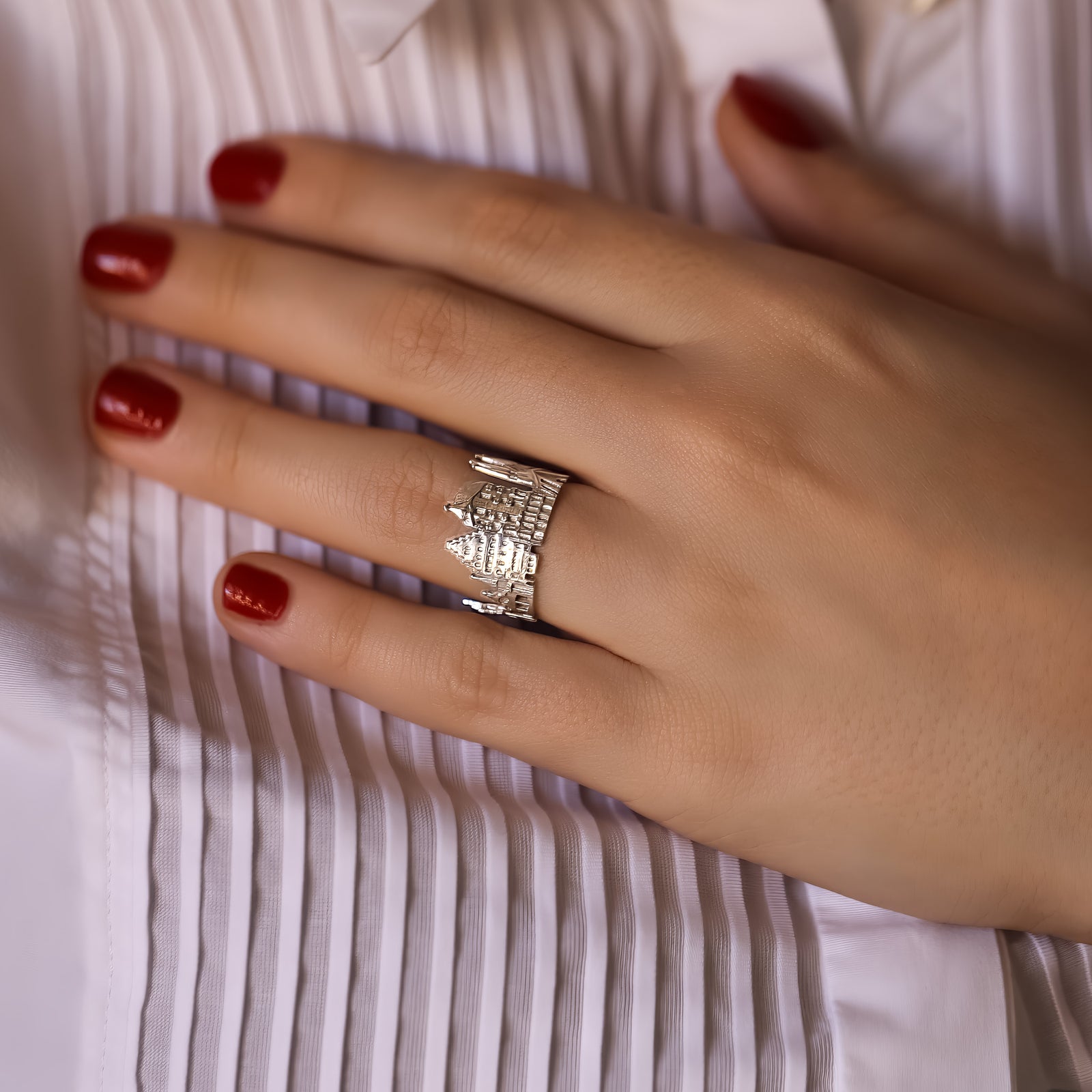 Barcelona Skyline Ring