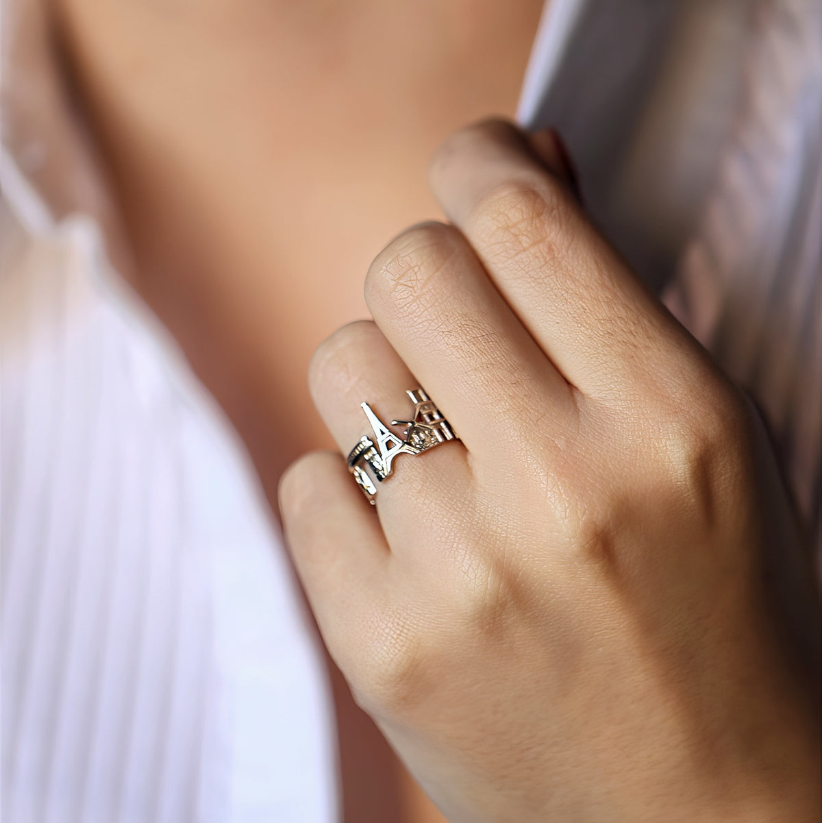 Paris Skyline Ring
