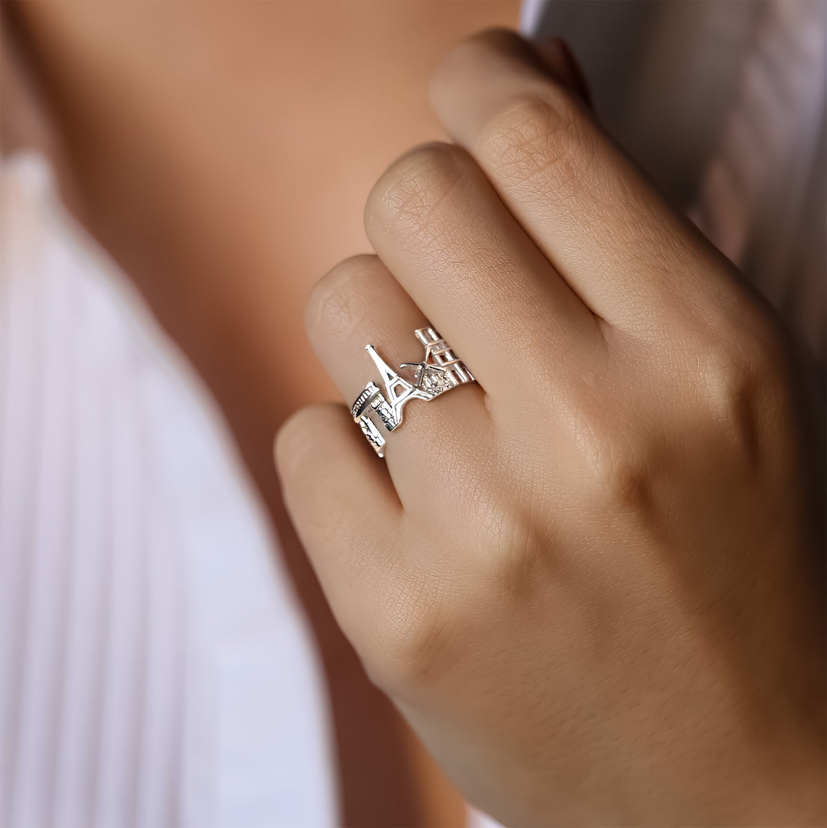 Paris Skyline Ring