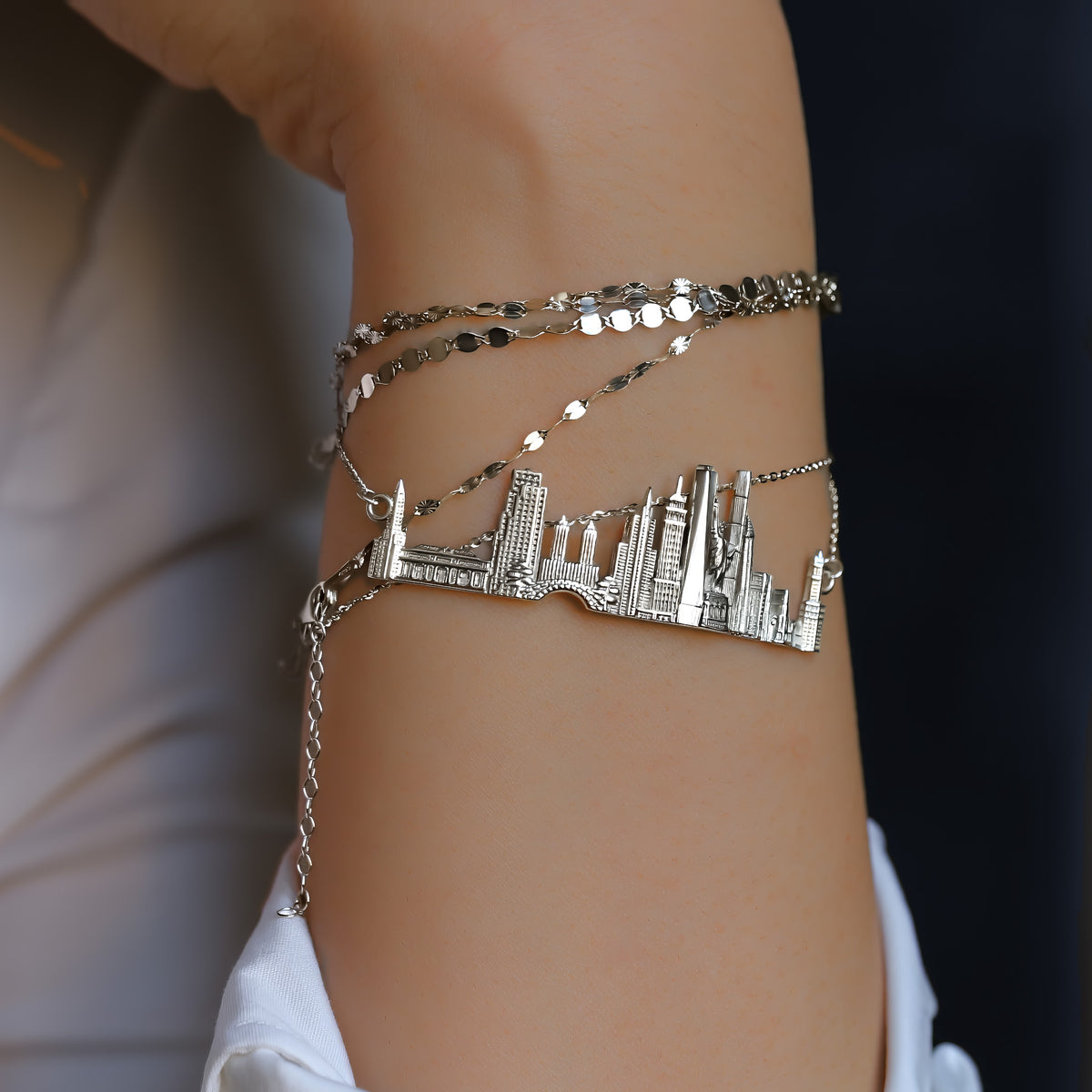 New York Skyline Bracelet