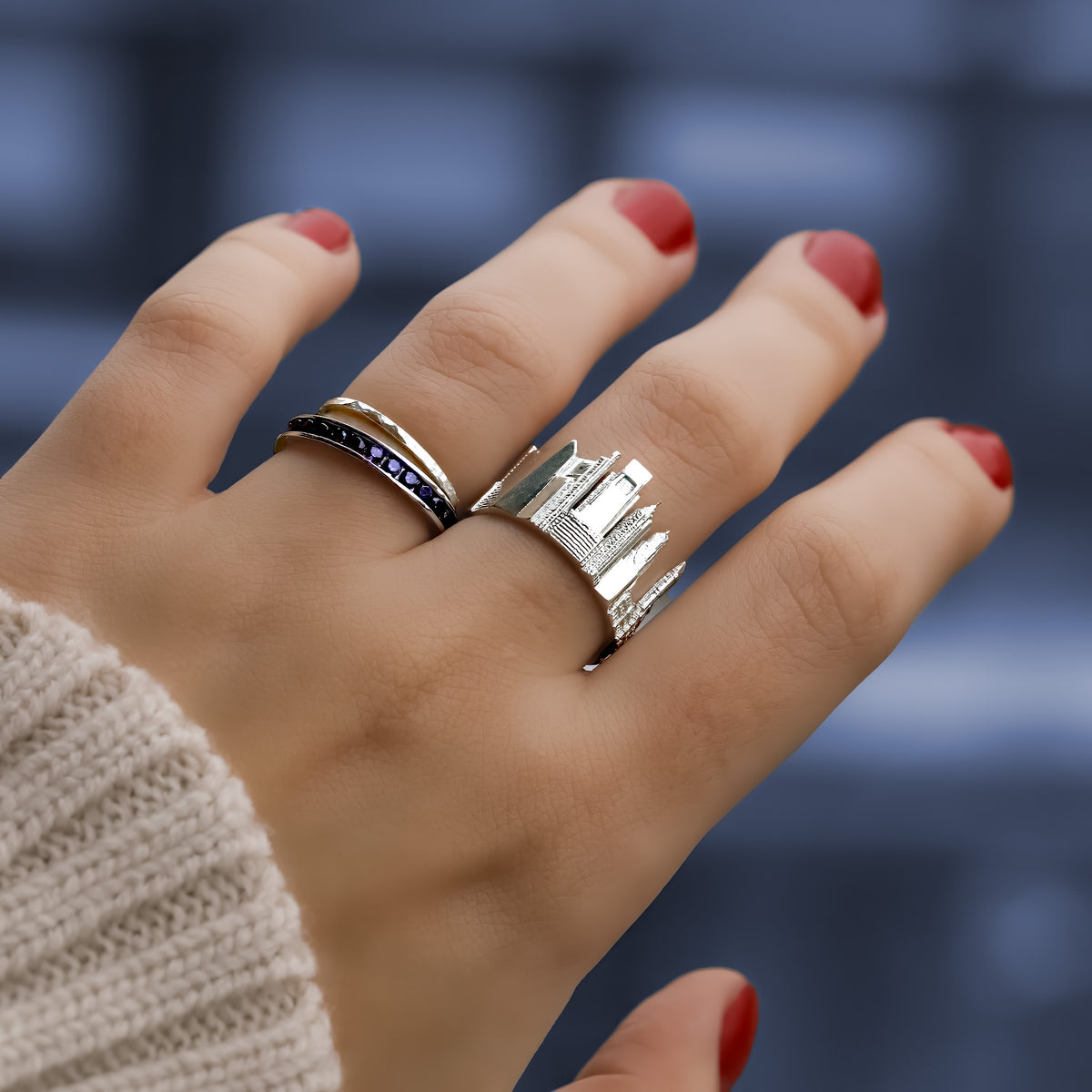 Philadelphia Skyline Ring
