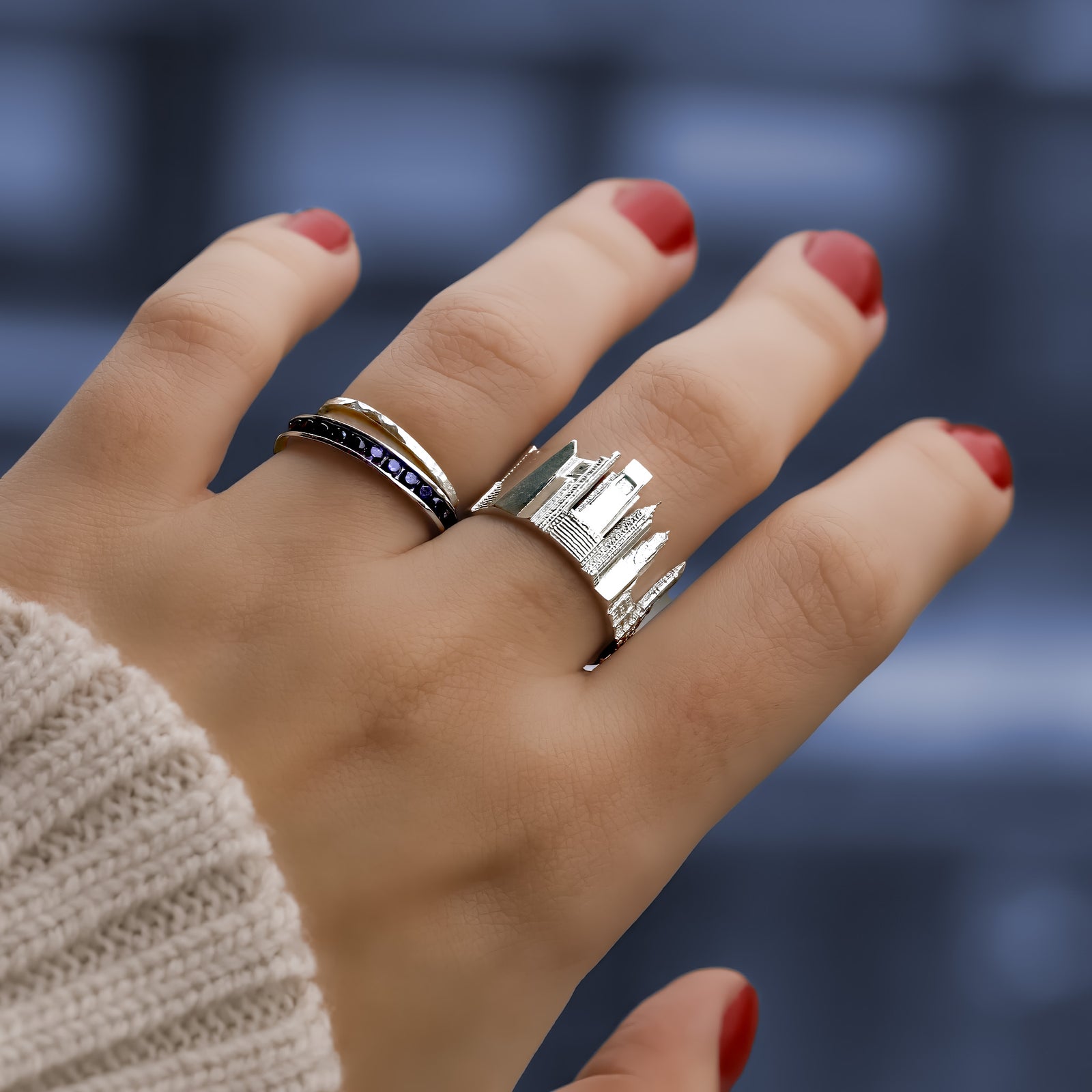 Philadelphia Skyline Ring