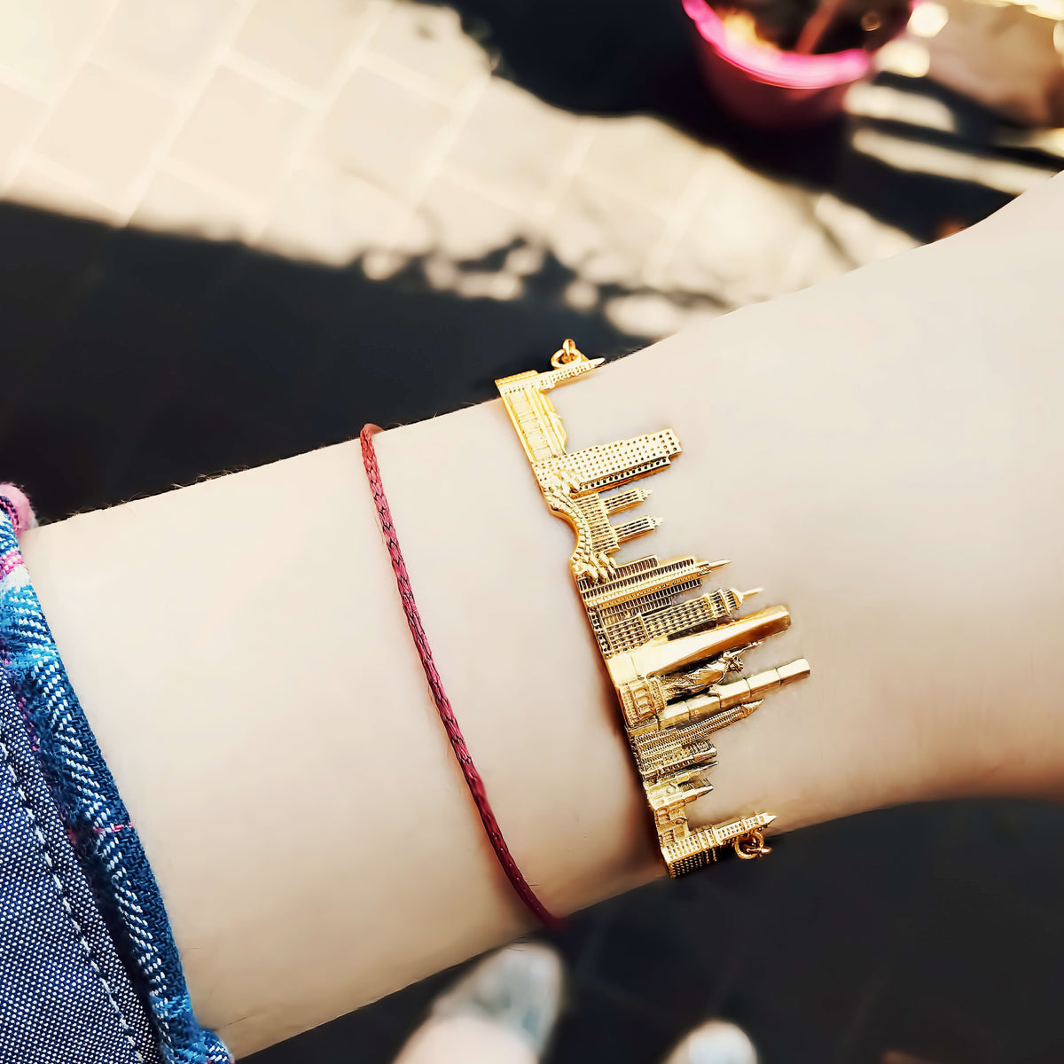 City Bracelet New York in Sterling Silver