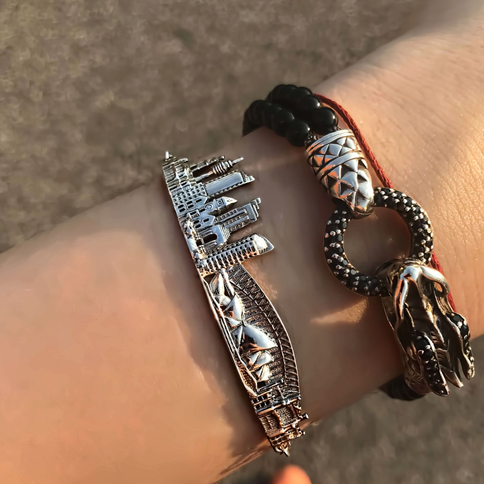 City Bracelet Sydney in Sterling Silver
