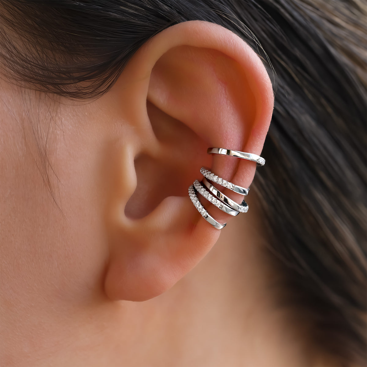 Crystal Ear Cuff