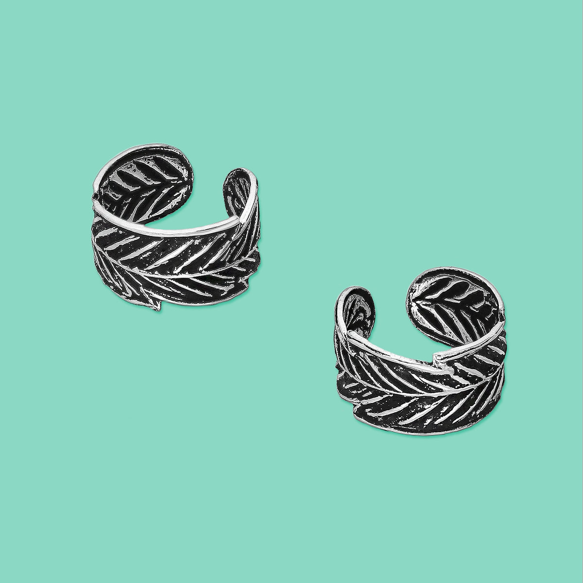 Leaf earrings, Ear Cuffs