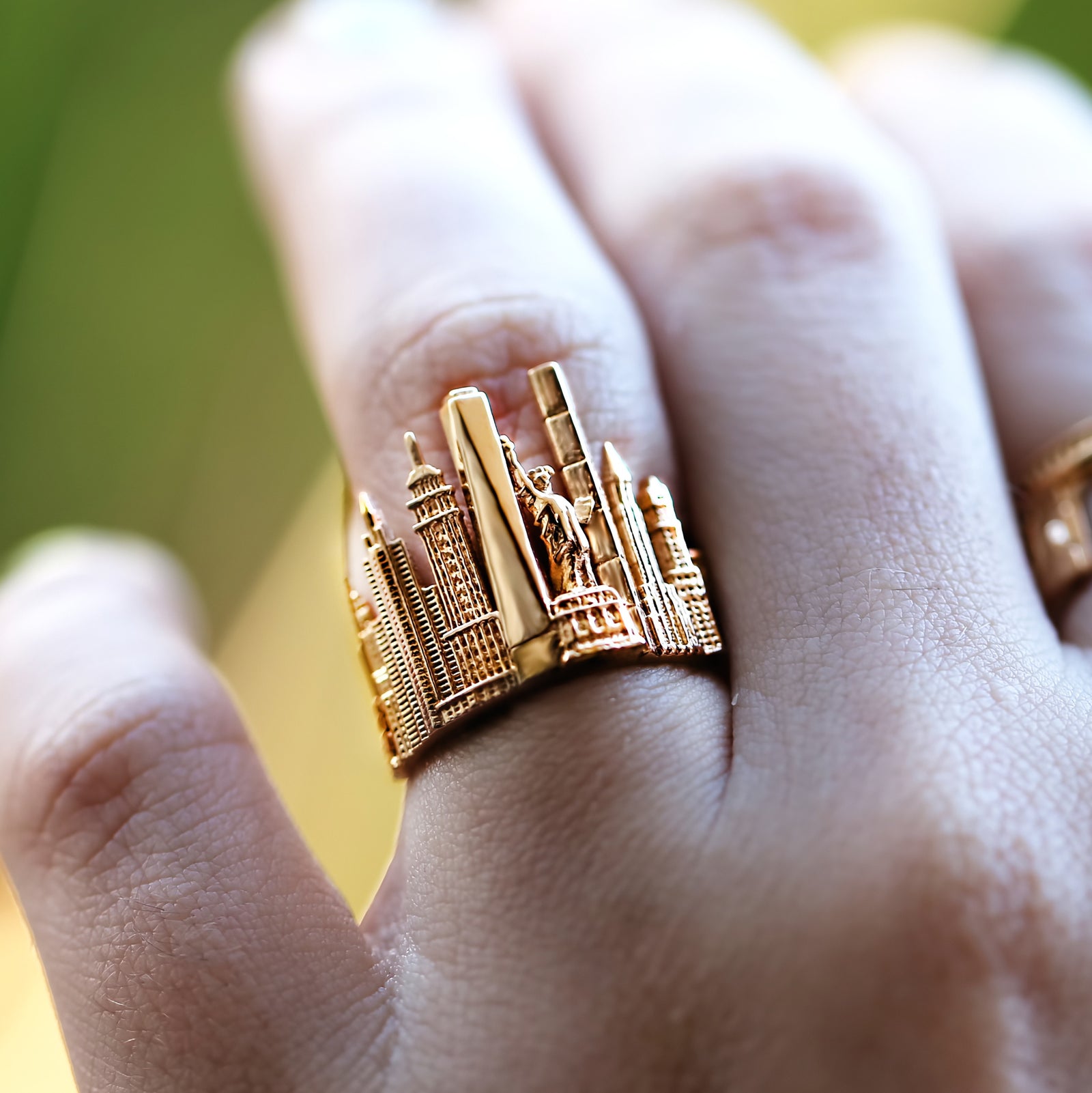 Cityscape Ring New York in Sterling Silver