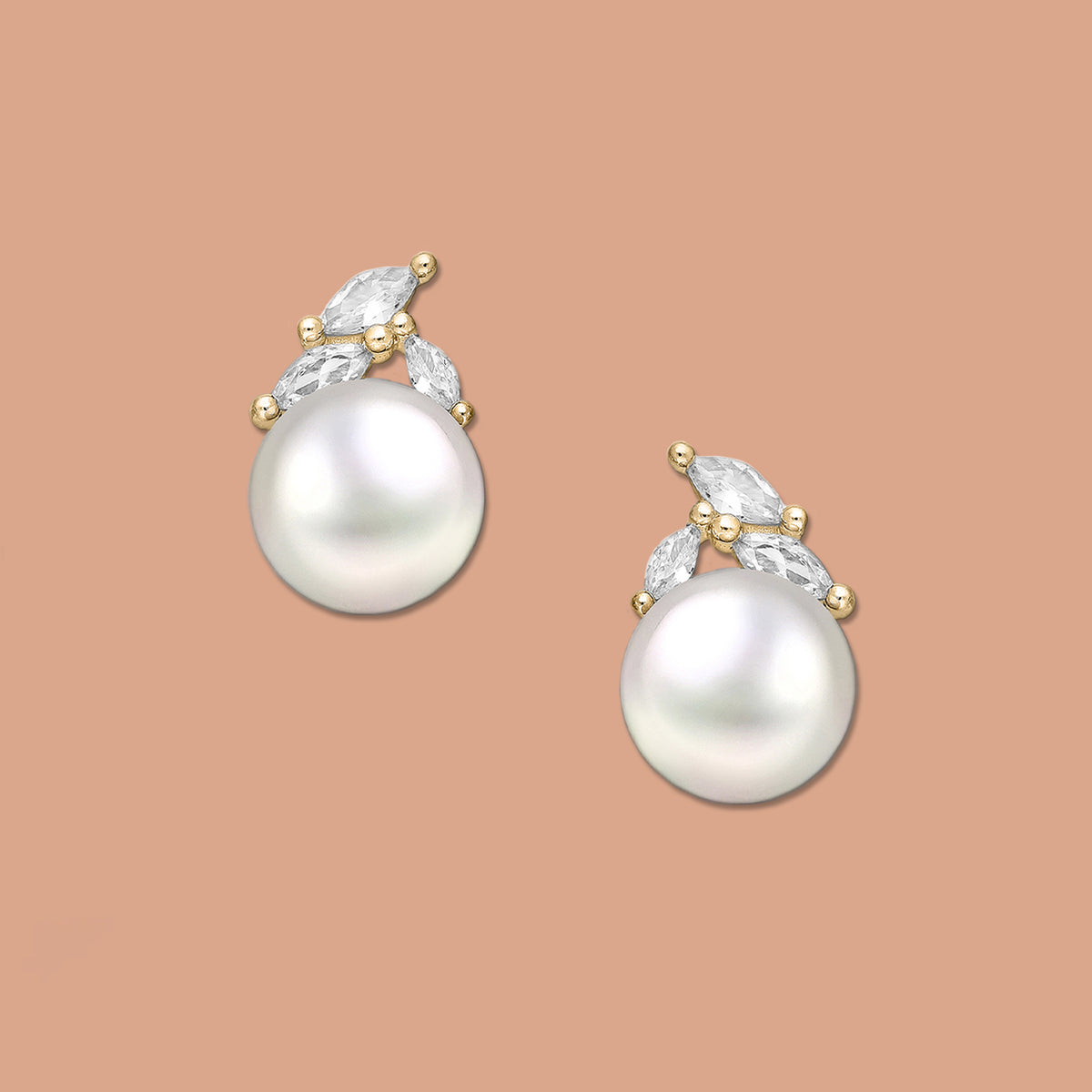 bridal earrings, pearl earrings