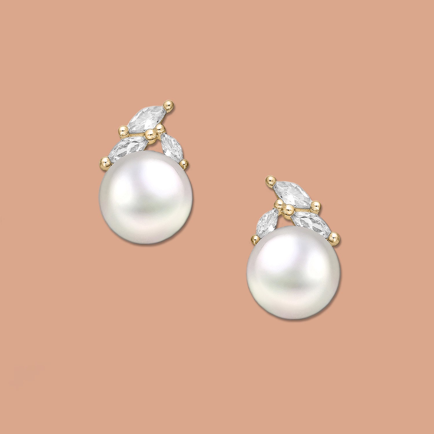 bridal earrings, pearl earrings