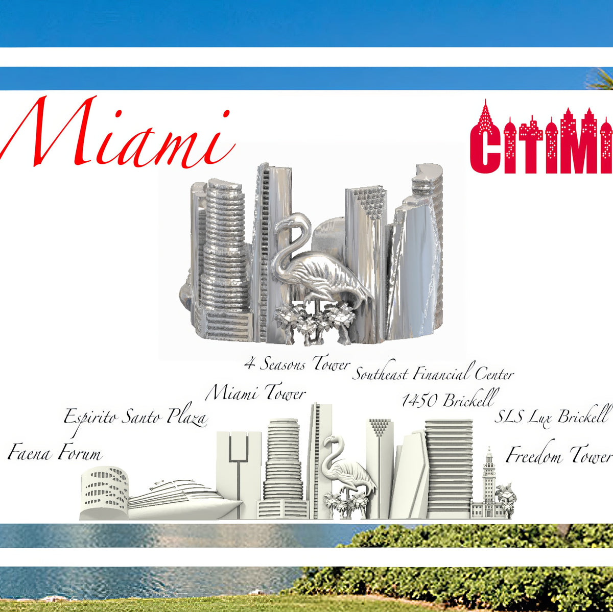Miami Cityscape Ring